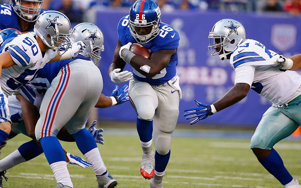 7 DraftKings Bargains for Week 9 - Orleans Darkwa, RB, New York Giants