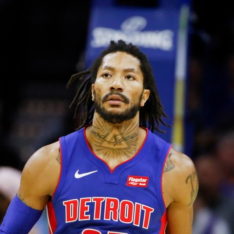 Pistons Derrick Rose Knee Will Not Return On Wednesday