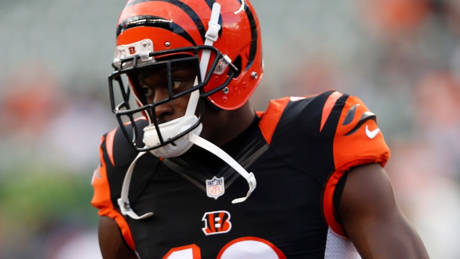 A.J. Green faces off with Darrelle Revis, and that makes him a player to target in tournaments in Week 1.