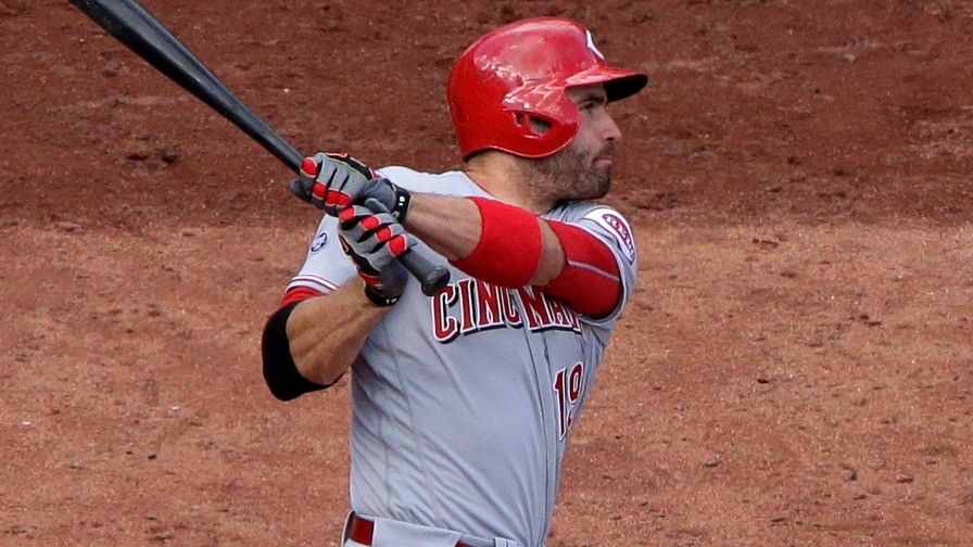 The Reds' low implied total and matchup against Adam Wainwright could bog down Joey Votto's ownership, and it shouldn't.