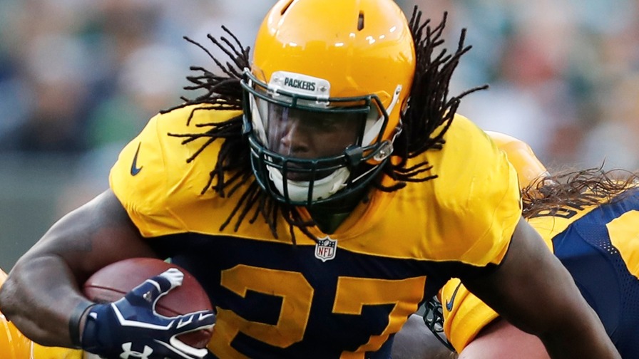 Eddie Lacy may be out in Week 7, which means Knile Davis could see a ton of work for Green Bay.