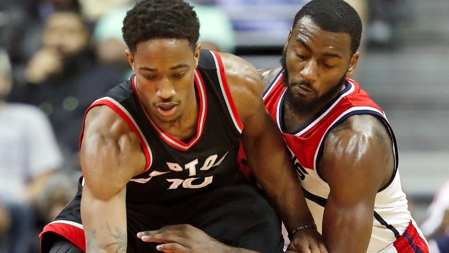 John Wall and DeMar DeRozan each found a spot in the perfect lineup. Who joined them?