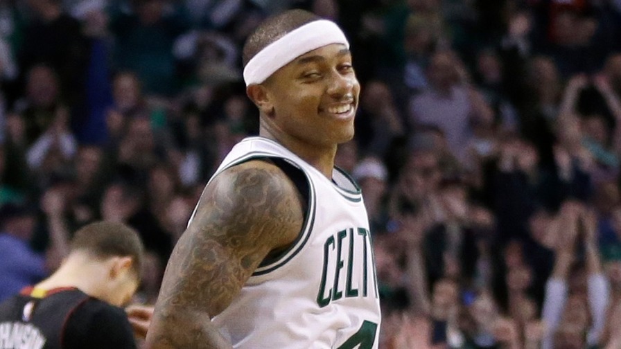 Isaiah Thomas dished a career-high 15 assists last night. Who joined him in the perfect lineup?
