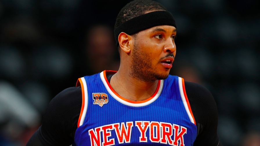 Carmelo Anthony has been posting great fantasy numbers recently. Who else should you target on today's short three-game slate?