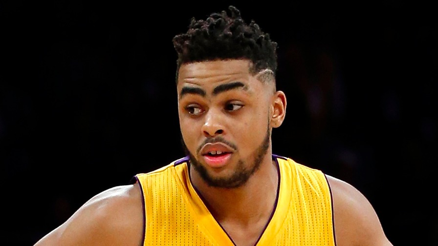D'Angelo Russell has been on a tear recently and has a chance to stay hot in tonight's projected shootout against the Trail Blazers.