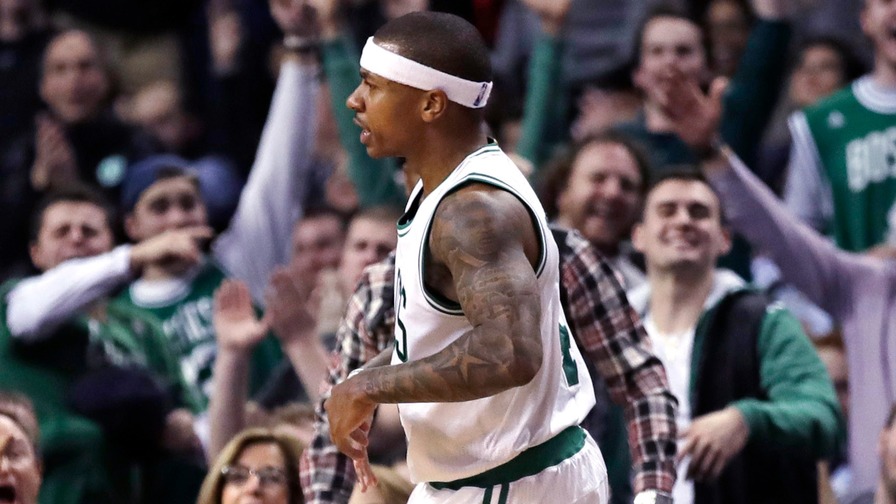 Isaiah Thomas scored 38 last night. Who joined him in the perfect DFS lineups?