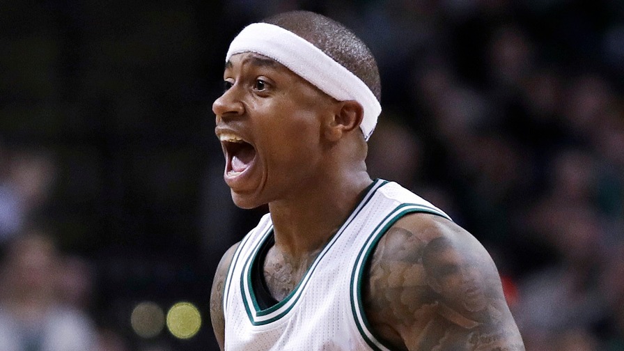 Isaiah Thomas didn't grab a single rebound but scored 41 points. Who joined him in the perfect lineup?