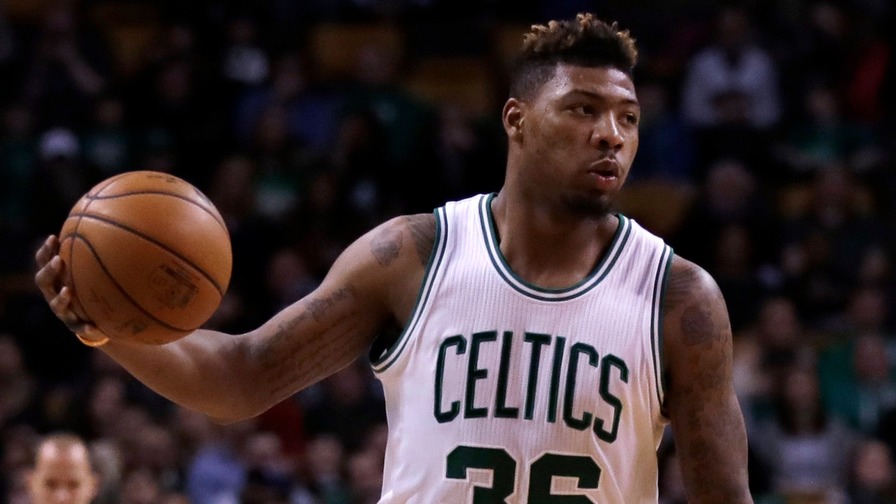 On a short slate, owners flocked to Marcus Smart Thursday, but he was able to churn out just 15.3 points on FanDuel. Which other players were popular?