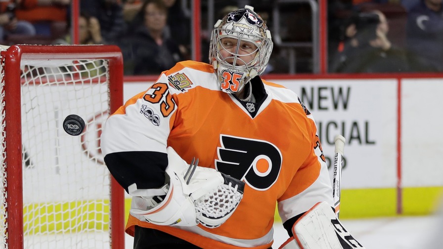 Steve Mason blanked the Avalanche and secured 33 saves. Who joined him in the perfect lineup?