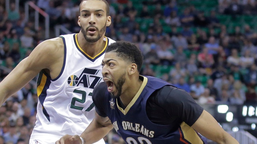 Anthony Davis and Rudy Gobert battled their way into the perfect lineup. Who joined them?