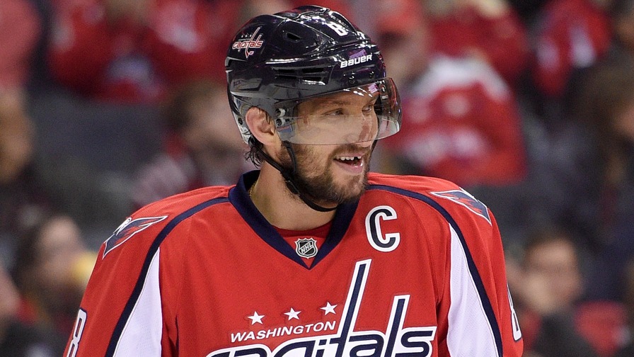 Alex Ovechkin added an assist to his hat trick. Who joined him in the perfect lineup?