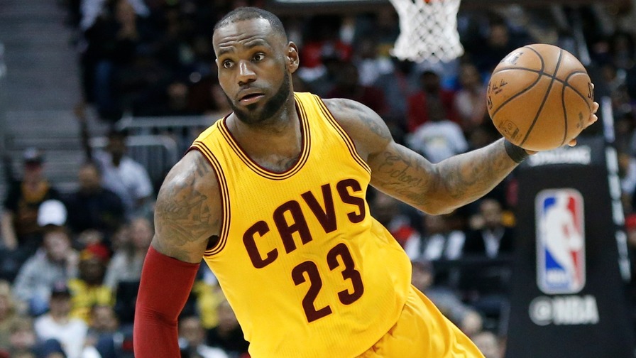 LeBron James went bonkers yesterday, with a 41-point triple-double. Who joined him in the perfect lineup?