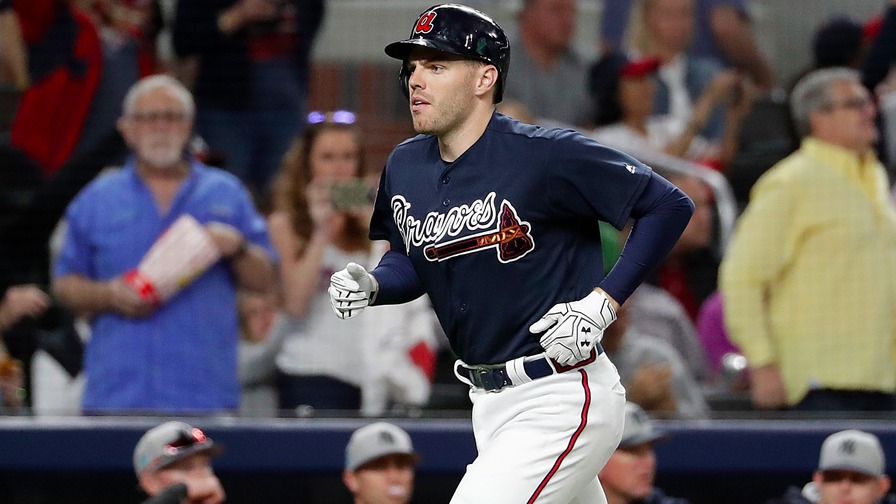 Freddie Freeman did Freddie Freeman things on Sunday by launching a pair of home runs, earning a spot in our perfect MLB DFS lineups. Who joined him?