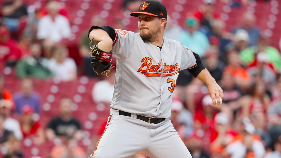 Noah Syndergaard and James Paxton were the highest-owned pitchers on Thursday's MLB DFS slate, but it was Wade Miley who outscored them all. Who else had high ownership?