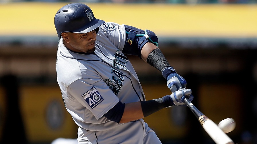 Nelson Cruz homered, doubled, and drove in five runs Sunday to lead the Mariners to a blowout victory. Who joined him in our perfect MLB DFS lineups?