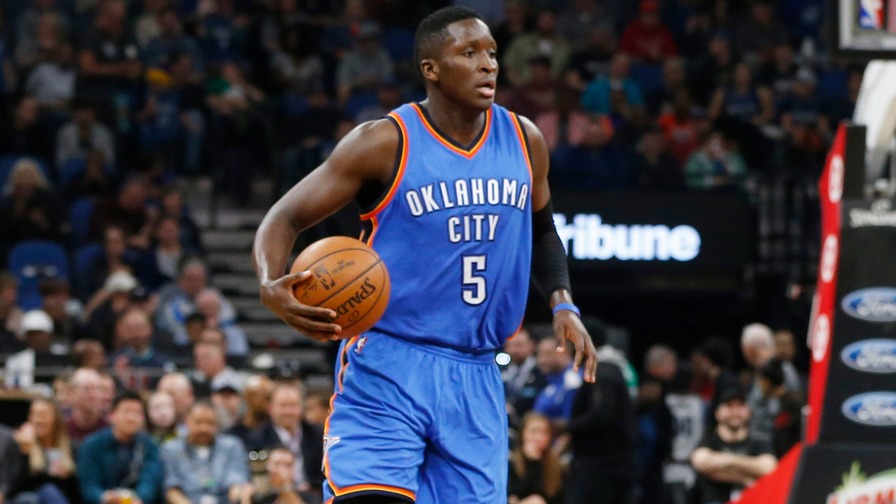 Playing in a fantasy-friendly matchup against Houston, Victor Oladipo is one of the top mid-range options on the board. Which other players should we check out for tonight's three-game slate?