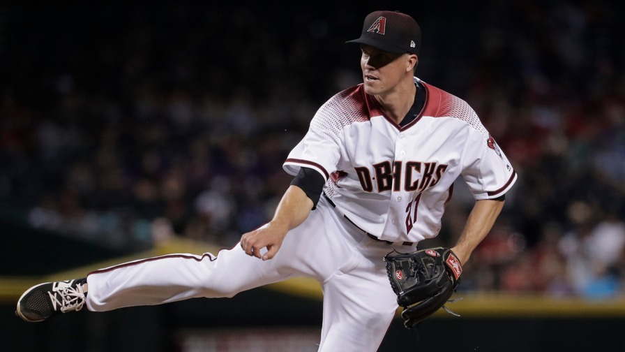 Zack Greinke was cooking Monday night, striking out 11 batters over 6 innings in an Arizona Diamondbacks victory. Who joined him in our perfect MLB DFS lineups?