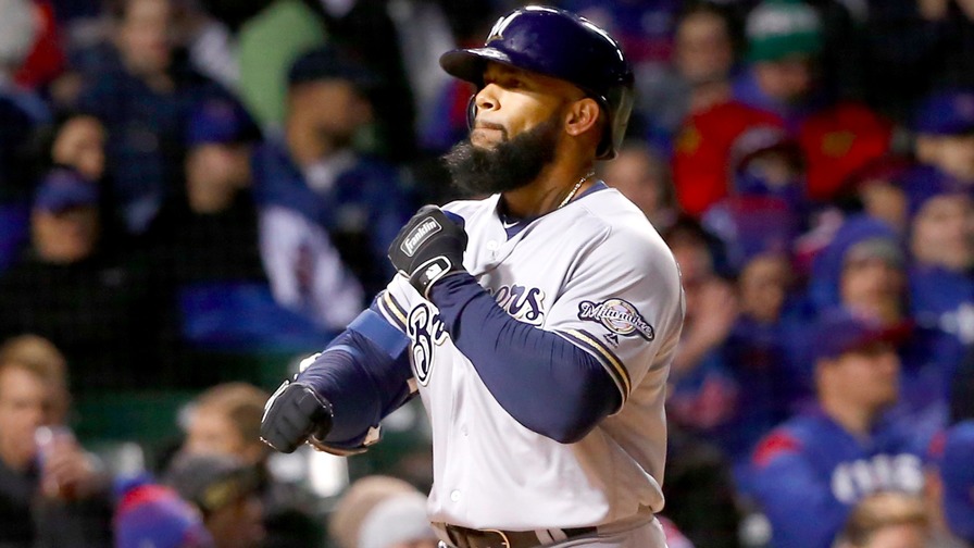 Eric Thames' hot start continued on Monday, but he wasn't on a ton of FanDuel MLB lineups. Who else saw high ownership?