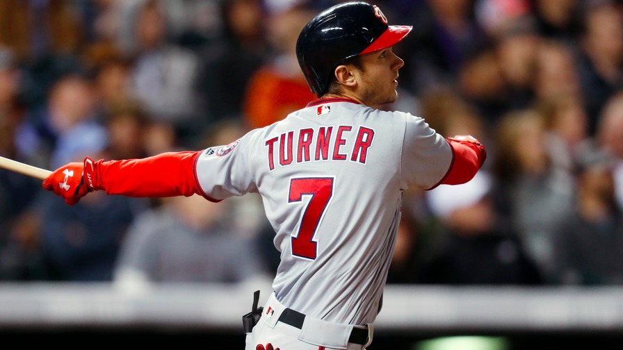 As Wednesday's highest-owned shortstop, Trea Turner continued enjoying his brief stay at Coors Field. Who else saw high ownership?