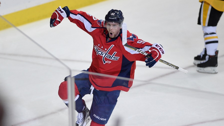 The Capitals took plenty of shots in Game 2, giving Evgeny Kuznetsov some needed value on a short slate.