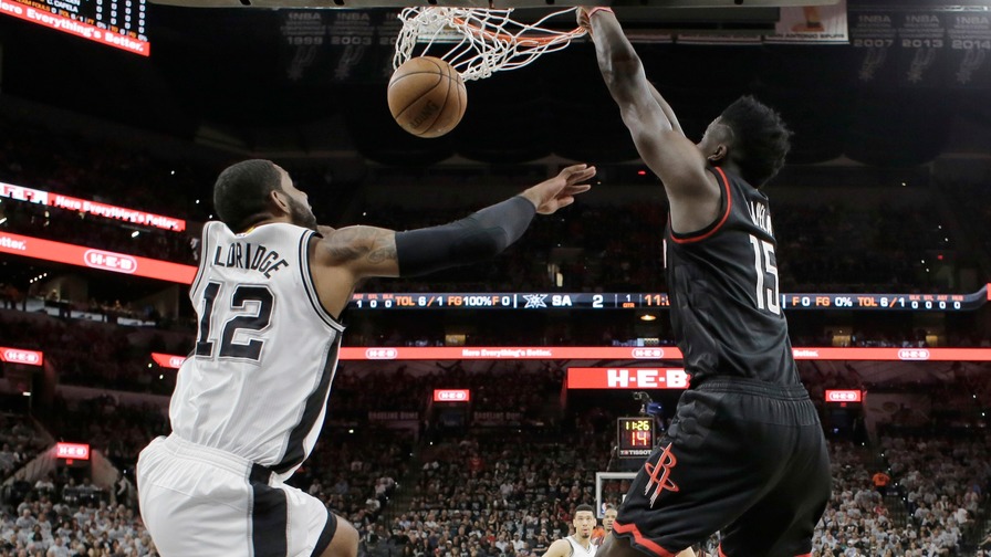The Spurs had no answer for Clint Capela and the Rockets last night. Who else made the perfect lineup?