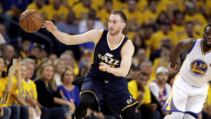 Gordon Hayward did all he could Thursday, dropping 33 points in a loss to the Golden State Warriors, enough to land him a spot in our perfect NBA DFS lineups. Who joined him?
