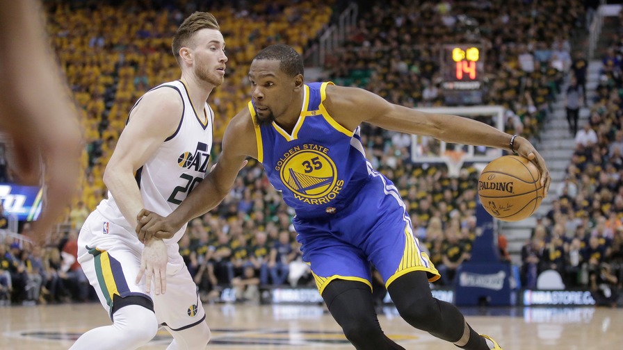 Kevin Durant has been playing big minutes lately, and he offers huge upside against the Jazz. Who else should you target on the two-day NBA slate?