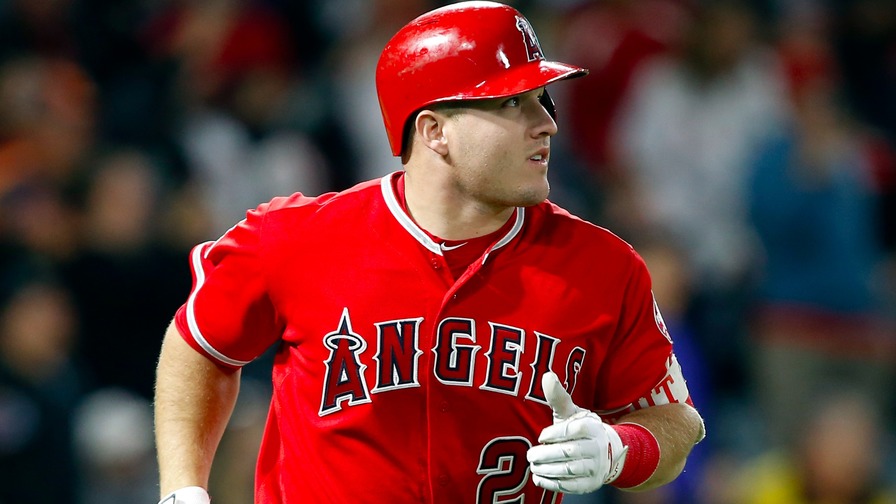 Mike Trout has been outstanding this season, and he draws a great matchup against Mike Pelfrey and the White Sox tonight. Which other high-priced MLB players should be on your fantasy radar on Monday?