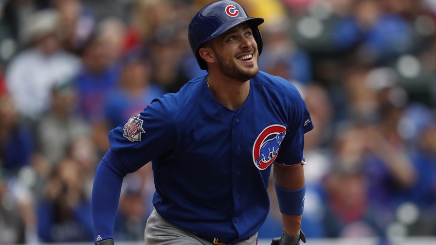 Kris Bryant was the most popular third baseman on Monday's FanDuel MLB slate, but couldn't put any points on the board. Who else saw high ownership?