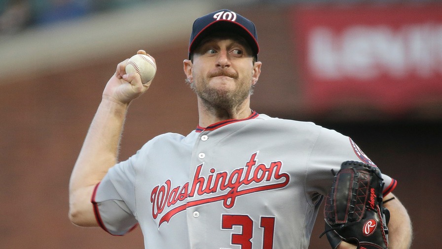 Max Scherzer kept the good vibes rolling Wednesday by racking up double-digit strikeouts for the fourth time in his past six starts. Who was able to join him in our perfect MLB DFS lineups?