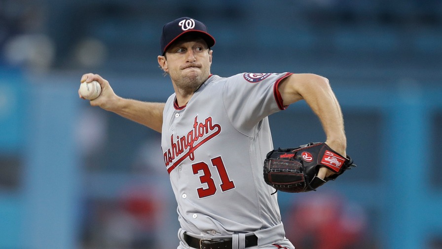 He couldn't top Scooter Gennett, but Max Scherzer had a sweet night of his own Tuesday, racking up 14 strikeouts and 73 points on FanDuel. Who joined him in our perfect MLB DFS lineups?