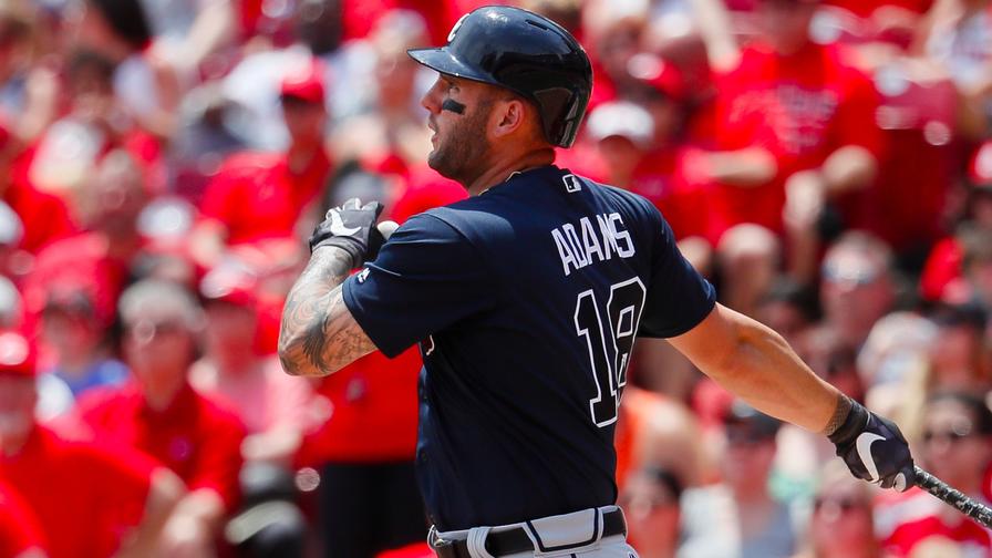 Matt Adams has been unleashing terror on opponents ever since joining the Atlanta Braves, and he continued that Thursday with yet another home run. Who joined him in our perfect MLB DFS lineups?