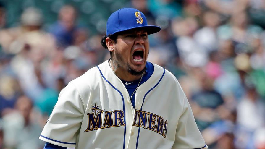 Felix Hernandez showed Thursday that King Felix still reigns, stifling the New York Yankees' offense over seven stout innings. Who joined him in our perfect MLB DFS lineups?