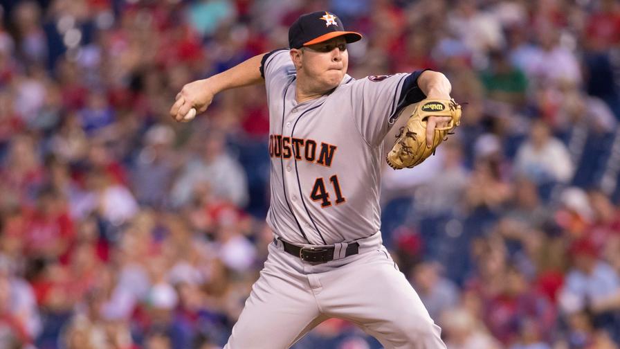 Brad Peacock was a popular value option on the pitcher's mound for FanDuel's Sunday slate, and he nearly scored 40 fantasy points. Who else saw high ownership?