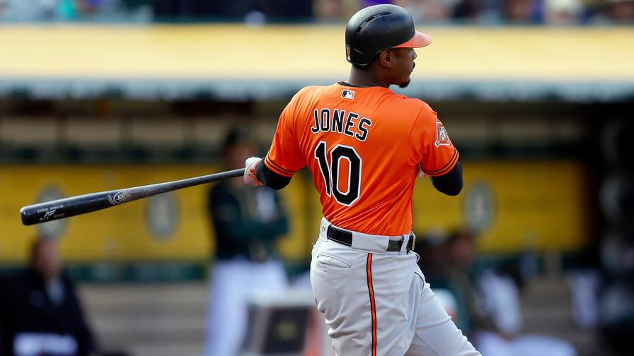 Adam Jones cranked two homers Monday night in Baltimore and racked up nearly 50 FanDuel points as the slate's most popular outfielder. Who else saw high ownership?