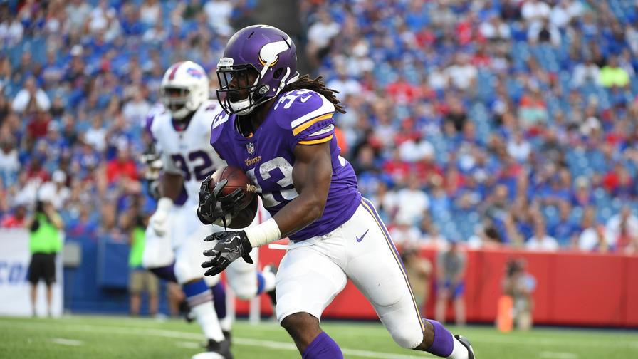 Where does Dalvin Cook measure up against the rest of 2017's rookie running backs in fantasy football?