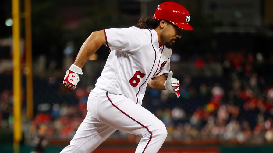 Anthony Rendon was the most popular third baseman on FanDuel Monday, and continued his tremendous 2017 with another homer and four RBI. Who else saw high ownership?