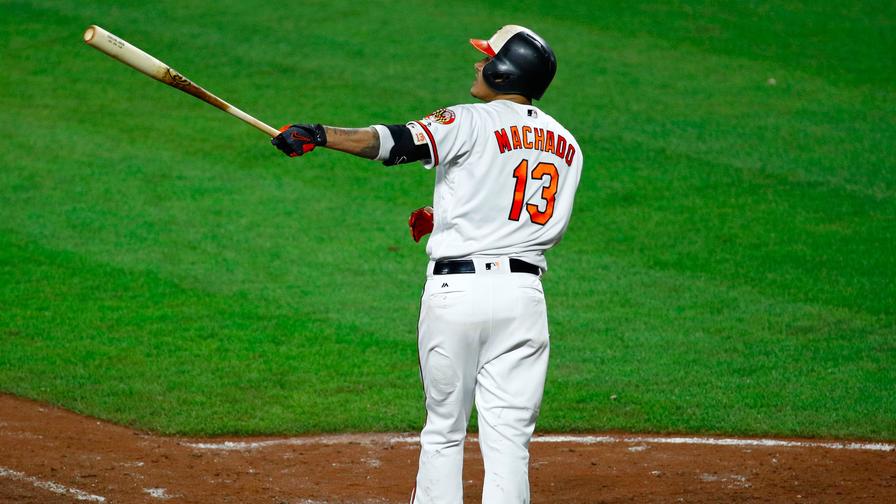 Manny Machado's walkoff home run may have given the Baltimore Orioles a win Tuesday, but more importantly, it landed him a spot in our perfect MLB DFS lineups. Who joined him?