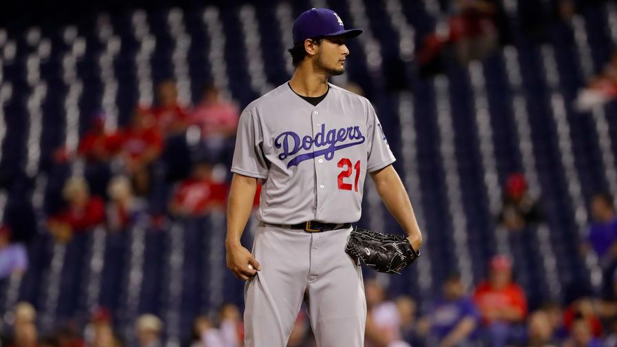 Yu Darvish got prepped for the postseason Monday by racking up nine strikeouts over seven stout innings to land himself a spot in our perfect MLB DFS lineups. Who joined him?