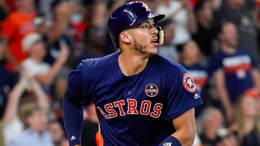 Carlos Correa showed he's ready for the postseason by notching four hits Thursday, including a double and a dinger, earning himself a spot in our perfect MLB DFS lineups. Who joined him?