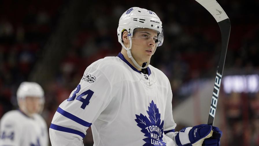 Auston Matthews and Will Nylander have a great matchup at home against the Devils. Who else should you look to stack in Wednesday's NHL DFS tournaments?