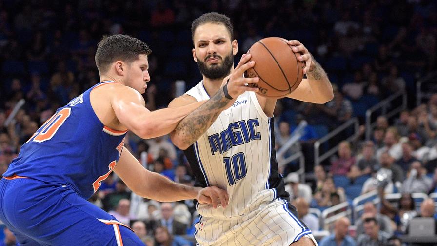 Evan Fournier's 23 reality points and 47 fantasy points landed him a spot in FanDuel's perfect lineup. Who else made the cut?