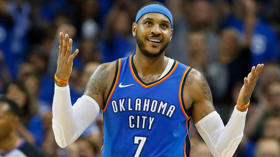 Carmelo Anthony was the most popular power forward on FanDuel's Sunday NBA slate, but he put up a goose egg with regard to fantasy points because a sore back forced him to sit out. Who else saw high ownership?