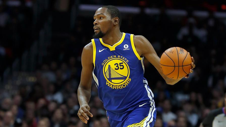 Kevin Durant was on nearly half of all FanDuel NBA lineups on Thursday and dropped 38.1 fantasy points in a losing effort. Who else saw high ownership?