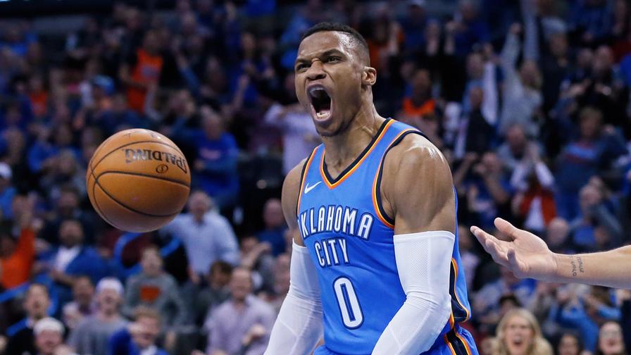 Russell Westbrook narrowly missed out on a triple-double against the Warriors. Who else made the perfect lineup?