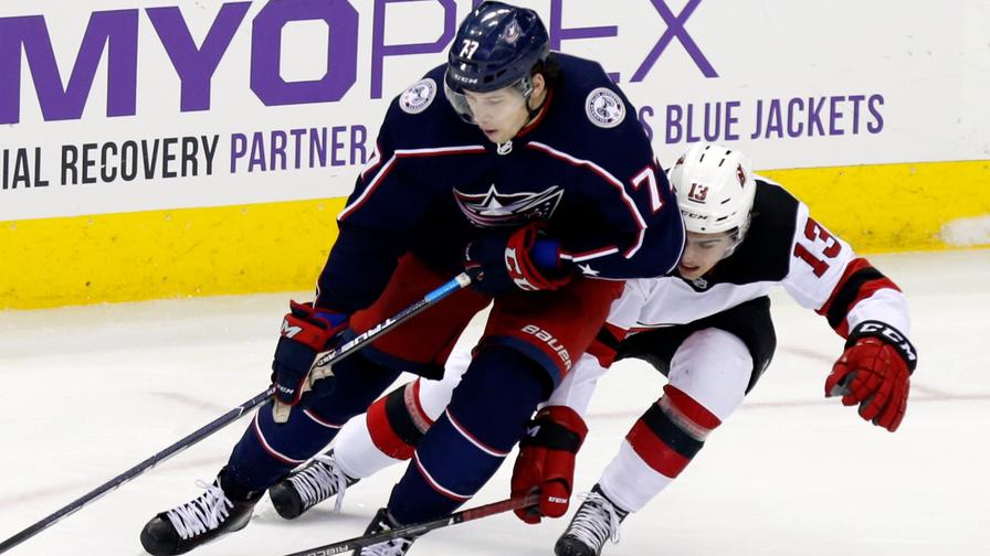 The Blue Jackets' top line has a nice road matchup in New Jersey. Who else should you look to stack in Friday's NHL DFS contests?