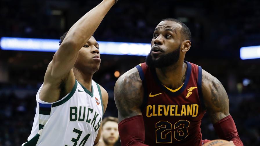 Giannis Antetokounmpo and LeBron James both made the perfect lineup last night. Who else joined them?