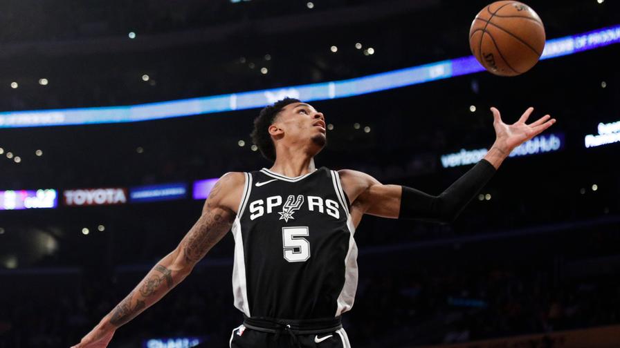 Dejounte Murray was a defensive terror on Tuesday, notching seven steals on his way to earning a spot in our perfect NBA DFS lineups. Who joined him?