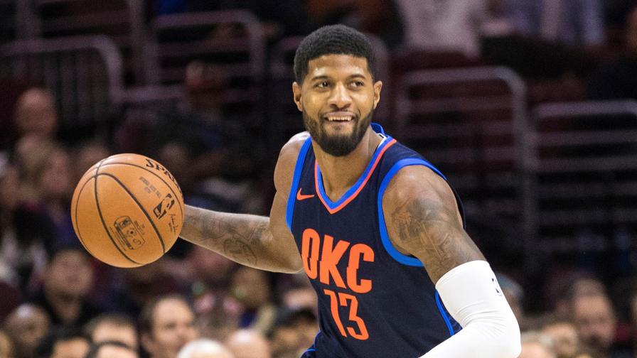 Paul George was Thursday's highest-owned player. Which other players were popular?