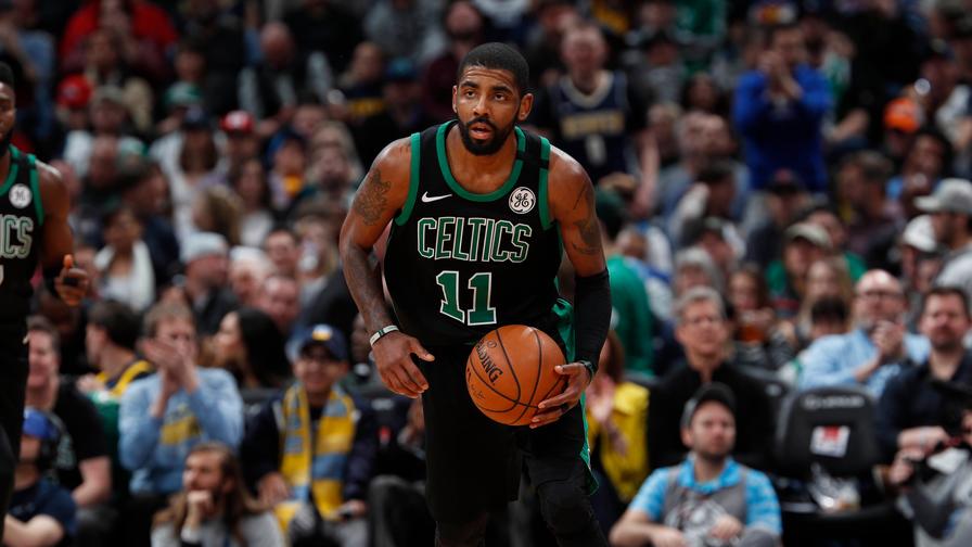 Kyrie Irving had 31 points, 9 boards and 8 dimes to land in our NBA DFS perfect lineup. Who joined him?